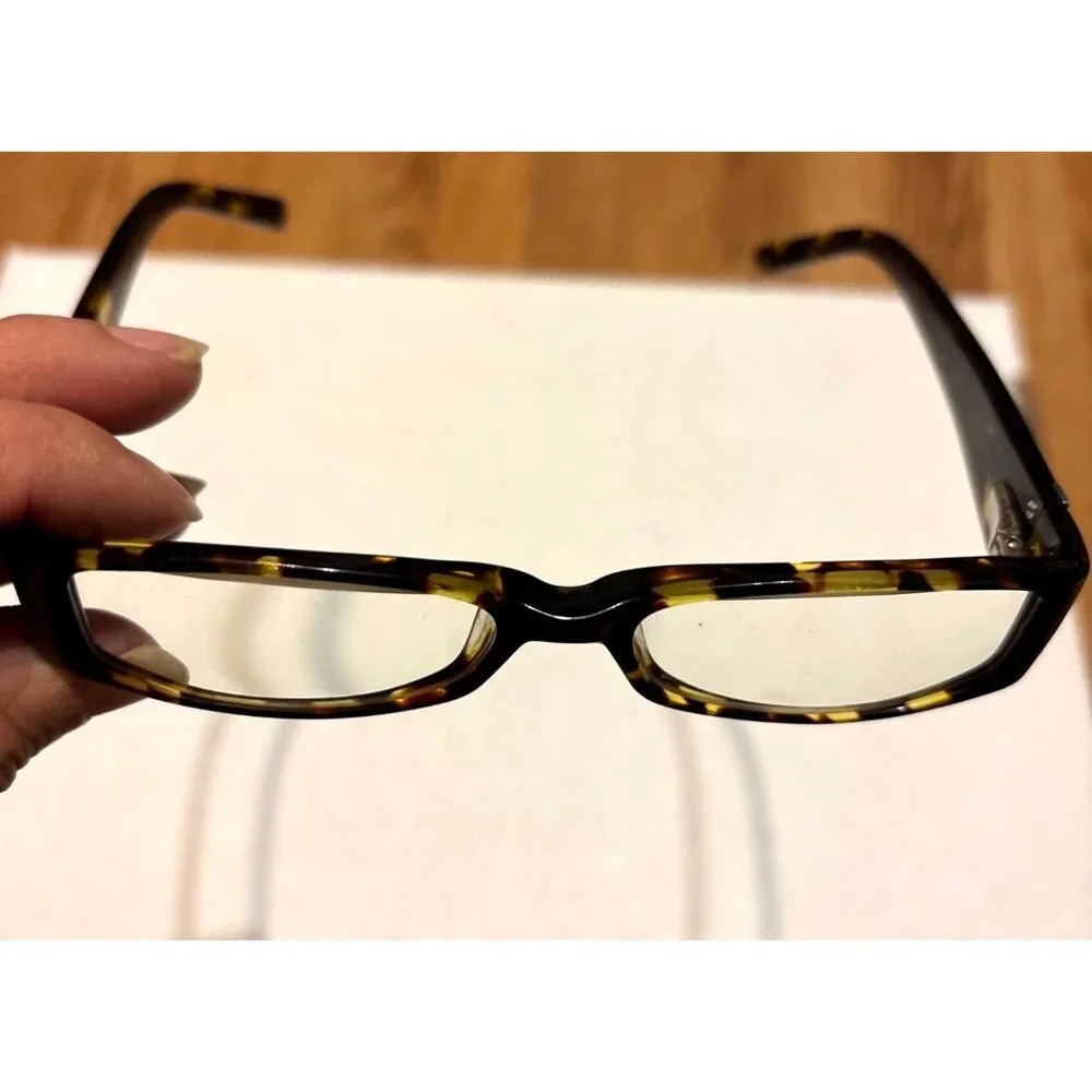 Seen & Style Frames Tortoiseshell Rectangular Optical Glasses Mod.714-C1 READ!